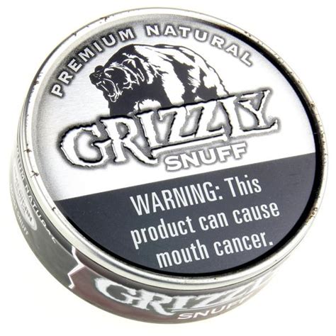 Grizzly Premium Natural Snuff Hy Vee Aisles Online Grocery Shopping