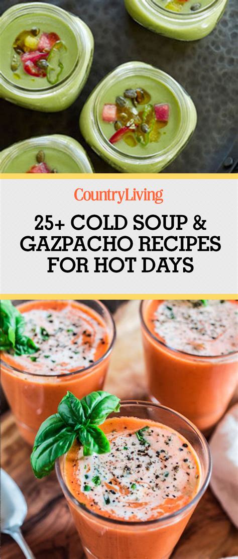 This link opens in a new tab. 29 Cold Summer Soups and Gazpacho Recipes - Recipes for ...