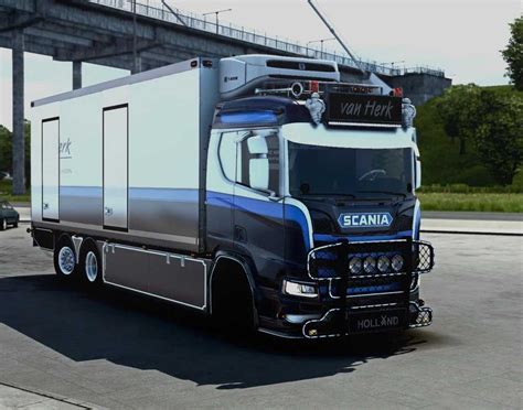 Scania Van Herk Standalone V10 Ets2 Ets2 Mody Ats Mod