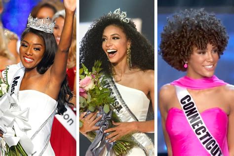 miss america miss teen usa and miss usa are all black women for the first time the new york times