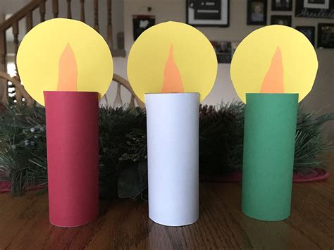 Easy Christmas Candle Craft Grandma Ideas