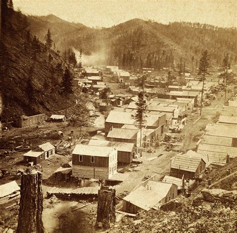 Deadwood Dakota Territory 1878 Detail Of Stereoview Flickr