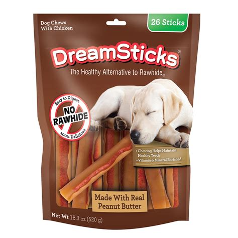 Dreambone Dreamsticks With Real Chicken Peanut Butter And Vegetables