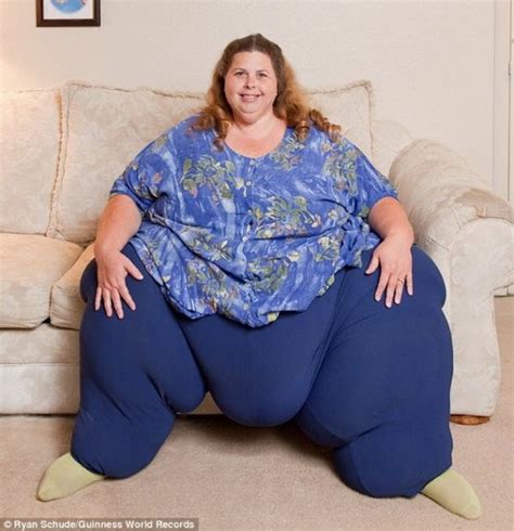 Fattest And Heaviest Woman In The World Photos Pauline Potter A Guinness World Record