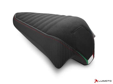 Additional equipment passenger seat and footpegs kit. LUIMOTO CORSA Passenger Seat Cover for DUCATI ...