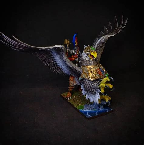 Freeguild General On Griffon Painted Warhammer Aos Cities Of Sigmar