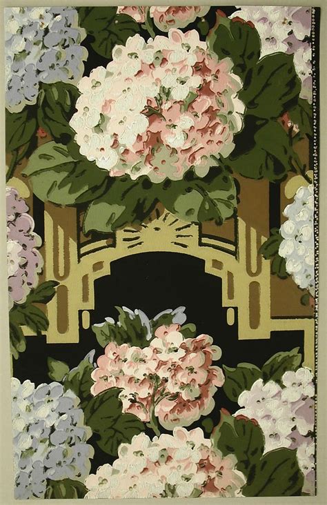 French Wallpaper 1928 29 Art And Craft Design French Wallpaper