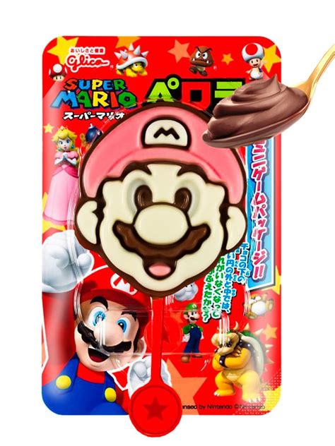 Piruleta De 3 Chocolates Super Mario 20 Grs Japonshop