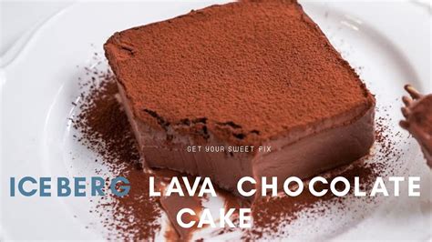 【only 4 ingredients】 iceberg lava chocolate cake recipe miyano daily 1080p video youtube