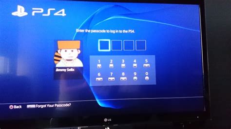 Ps4 How To Set Up A Local Passcode For A User Profile