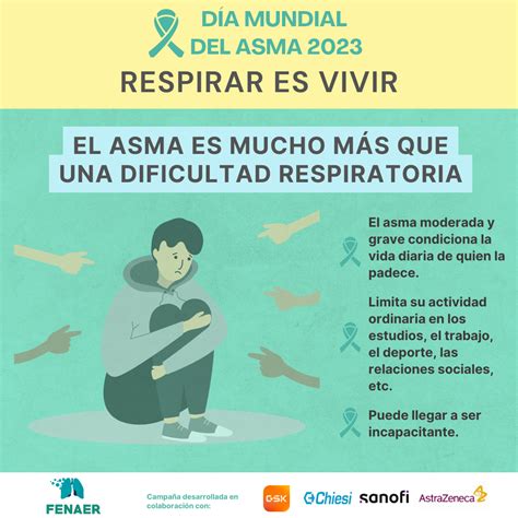 Fenaer conmemora el Día Mundial del Asma con una campaña para reivindicar más visibilidad y