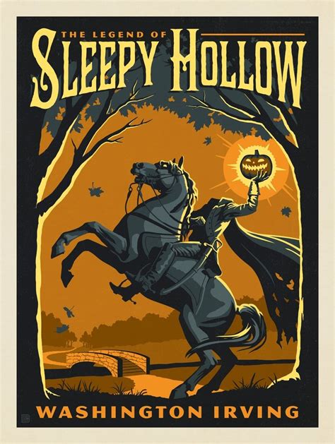 Anderson Design Group Sleepy Hollow Poster Sleepy Hollow Book