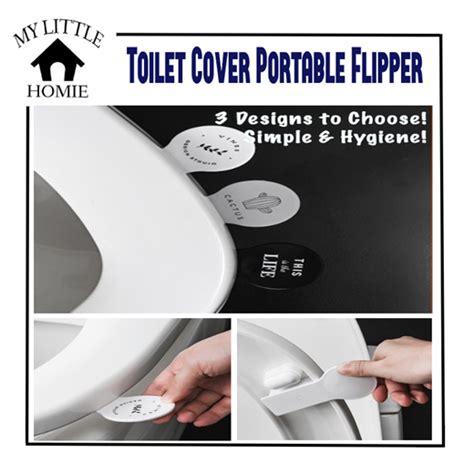 Qoo10 Toilet Cover Portable Flipperhygiene And Convenient