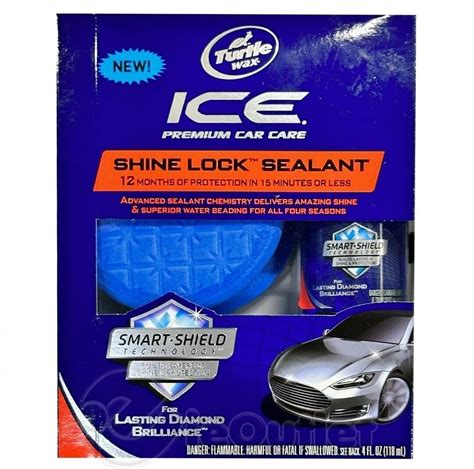 Turtle Wax Ice Premium Car Care Shine Lock Sealant Fl Oz Ml