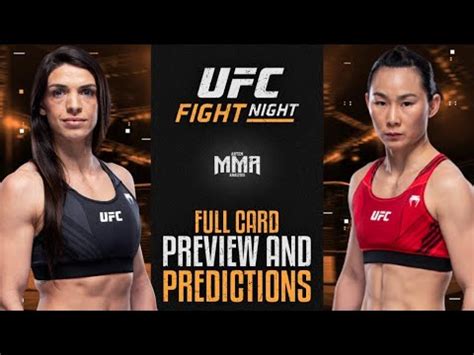 UFC Fight Night Dern Vs Yan FULL CARD Preview And Predictions YouTube