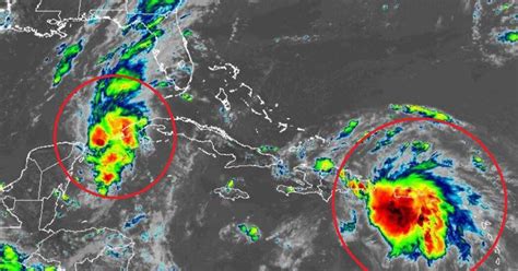 Explaining The Fujiwhara Effect Could Tropical Storms Laura And Marco