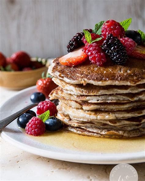 Fluffy Gluten Free Buttermilk Pancakes By Saltedmint Quick And Easy