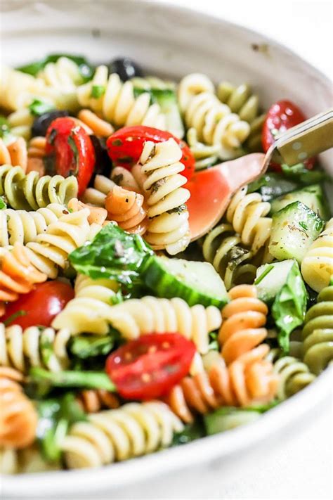 Easy Tasty Pasta Salad Recipes Pasta Salad Easy Delicious Heart Salads Cherry Italian Recipe