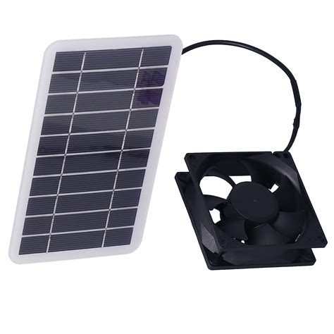 Solar Panel Powered Fan 25w 5v Usb Mini Solar Fan Kit Outdoor