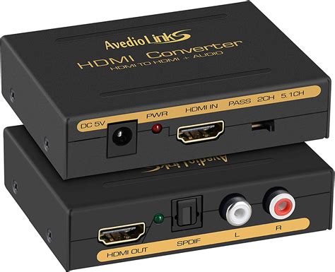 Buy 4k Hdmi Audio Extractor Splitter Avedio Links 1080p Hdmi To Hdmi