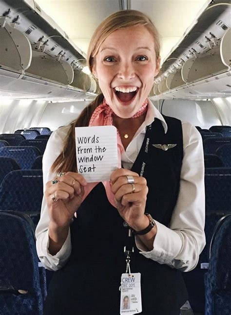 This Flight Attendant Leaves Uplifting Notes For Her Adventure Seeking