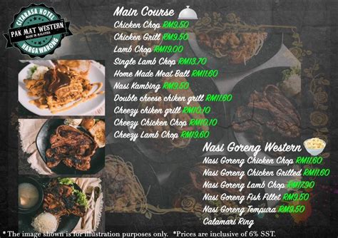 Lamb chop, menu paling padu. PAK MAT Western, Western Malay cuisine at Simpang Ampat ...