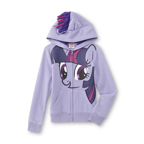 My Little Pony Girls Hoodie Jacket Twilight Sparkle Clothing