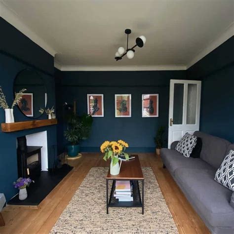 Black And Blue Living Room Ideas Baci Living Room