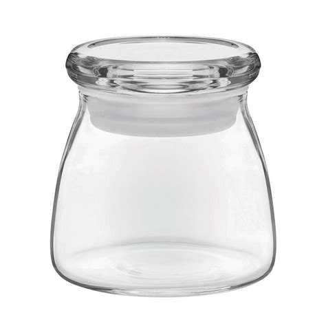 Libbey 12 Piece Glass Mini Vibe Jar Set With Lids Clear Glass Spice