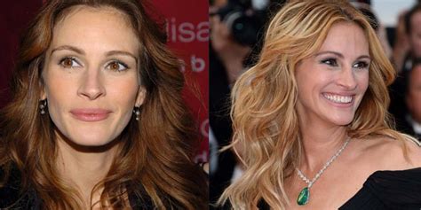 julia roberts s natural hair color popsugar beauty