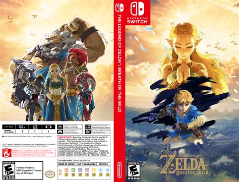 Breath Of The Wild Cover Rnintendoswitchboxart