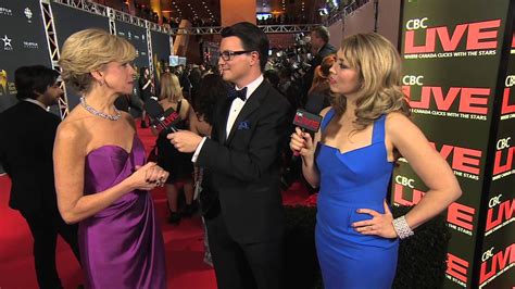 Heather Hiscox On The Canadian Screen Awards Red Carpet Cbc Youtube