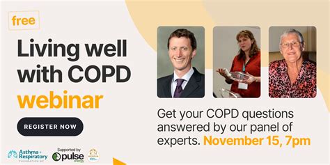 World Copd Day Webinar Living Well With Copd Asthma Foundation Nz