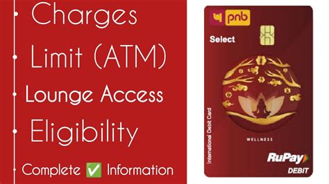 Rupay Select Debit Card Complete Information Best Pnb Bank Debit Card