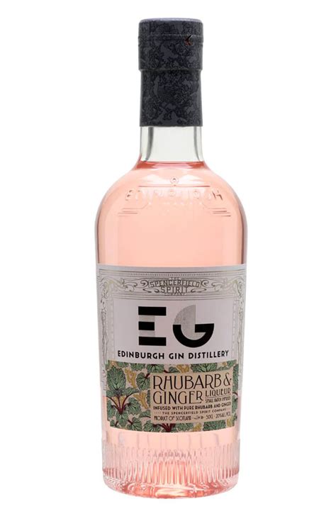 Edinburgh Rhubarb And Ginger Gin Liqueur