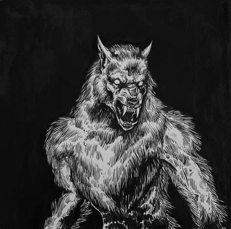 Asmodeus Arts Instagram Post Werewolf From Last Nights Full Wolf