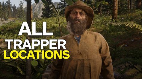 Here, we'll explain where you can find the trapper, including the trapper locations that we've found so far, as. Red Dead 2: All Trapper Locations - YouTube