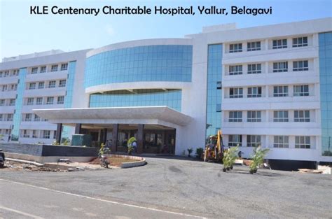 It proposes, among other things: KLE Centenary Charitable Hospital at Yellur Road | All ...