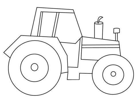 Kleurplaat Tractor Met Maaier