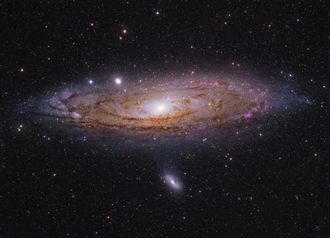 The Andromeda Galaxy Wide Field Sky And Telescope