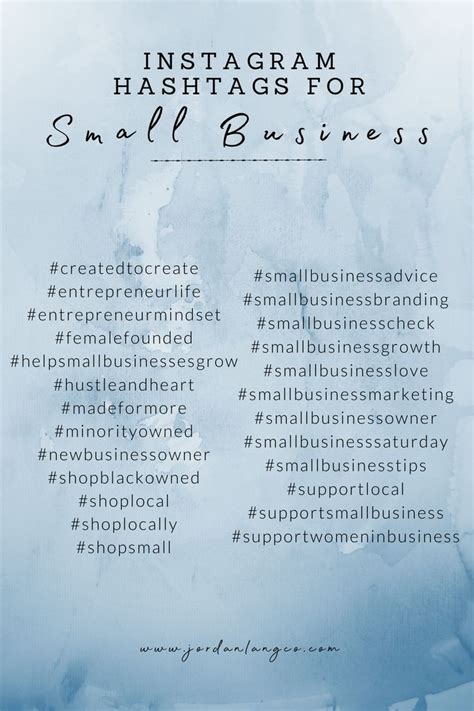 Hashtags For Instagram Small Business Instagram Small Business