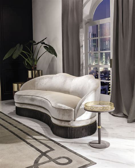 Innocent wohnlandschaft secreto fur 1 799 00 moderne. Halbrundes Sofa - DAISY W 592 - LONGHI S.p.a. - klassisch ...