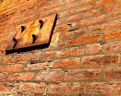 Rust And Bricks Brick Wood Texture