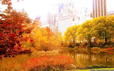 New York Fall Wallpapers Top Free New York Fall Backgrounds Wallpaperaccess