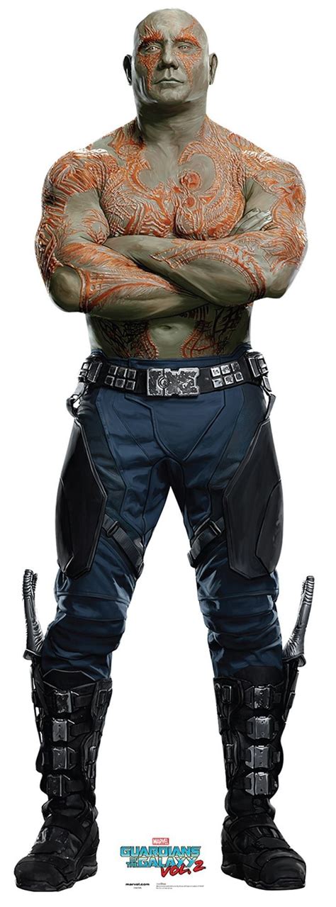 Dave Bautista Guardians Of The Galaxy Character