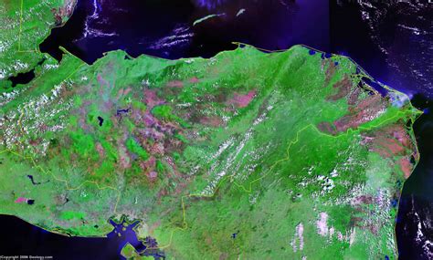 Honduras is a republic founded in 1821 and located in the area of north america, with a land area of 112091 km² and population density of 88 people per km². Honduras Map and Satellite Image