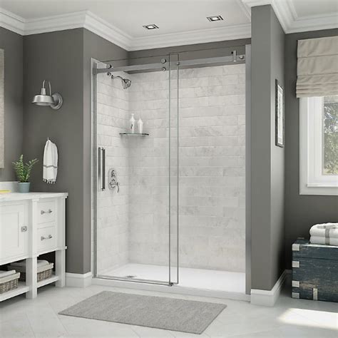 Beautify your bath with our selection of decorative tub/shower doors that are available in a variety of styles. Showers & Shower Doors | The Home Depot Canada