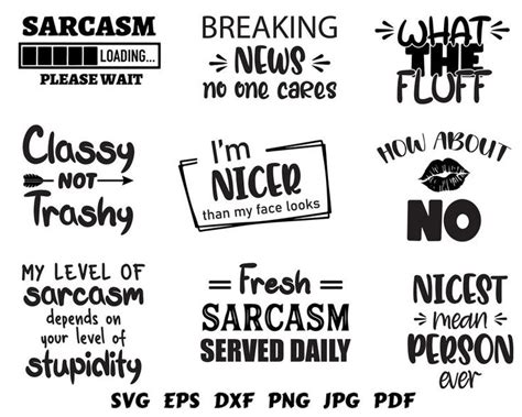 Rude Svg Adult Humor Quotes Png Images Funny Sayings Clipart For Shirts Snarky Dxf Laser Files