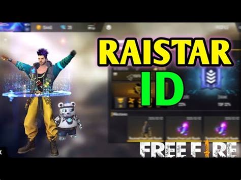 For this he needs to find weapons and vehicles in caches. RAISTAR FREE FIRE ID - YouTube