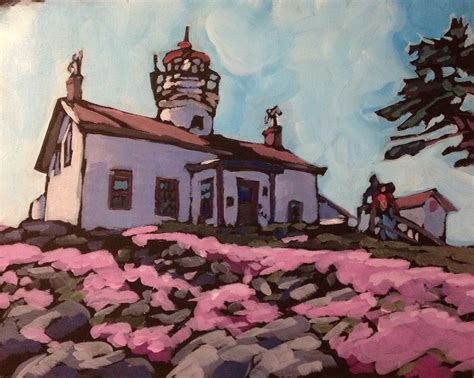 Kat Corrigan Paint Nov 25 The Oregon Lighthouse